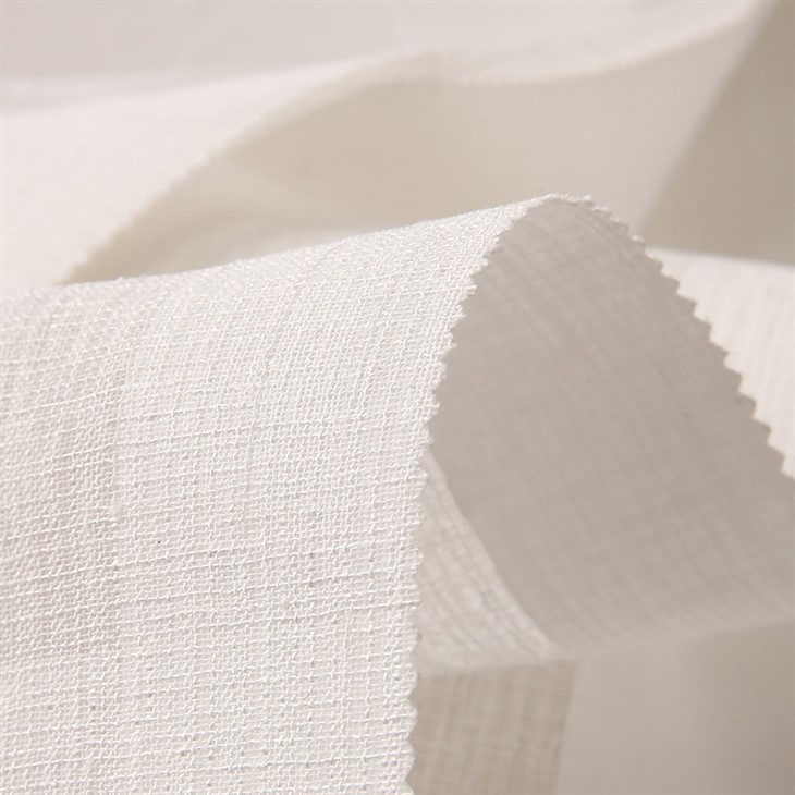 Semi Sheer Linen Fabric best